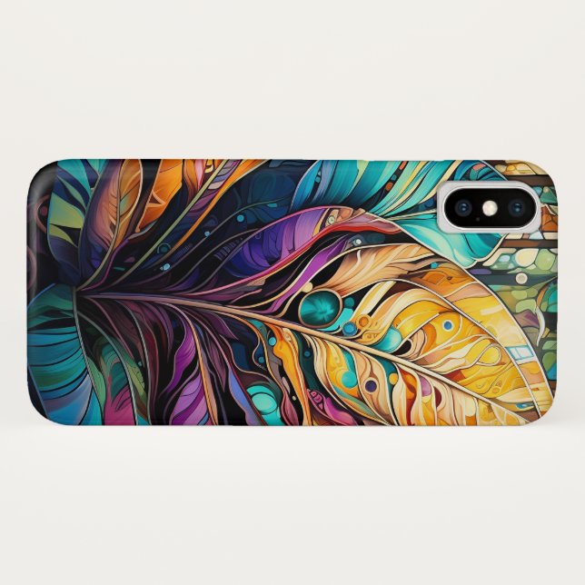 Capa Para iPhone, Case-Mate Floresta Whimsical (Verso (Horizontal))