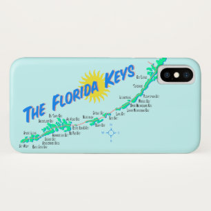 Capa Para iPhone Da Case-Mate Florida fecha o mapa retro