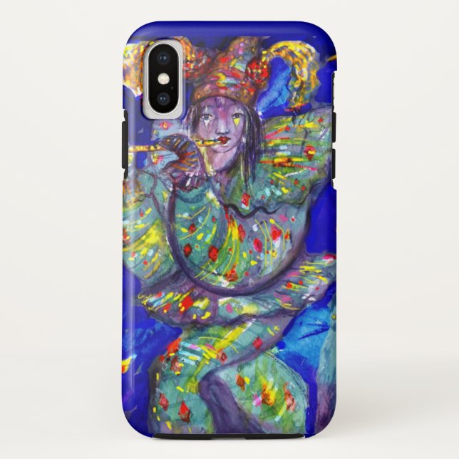 Capa Para iPhone, Case-Mate FLUTIS EM AZUL/Noite de Carnaval de Veneza (Verso)