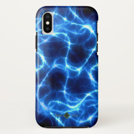 Capa Para iPhone Da Case-Mate Fluxos de Luz Azul