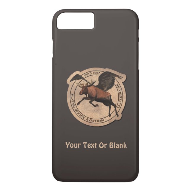 Capa Para iPhone, Case-Mate Flying Moose Aviation Patch (Verso)