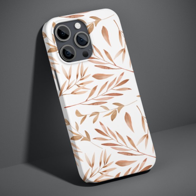 Capa Para iPhone, Case-Mate Folhas de Outono em Aquarela (Criador carregado)