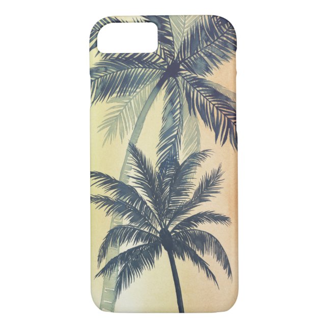 Capa Para iPhone, Case-Mate Folhas de Palma Tropicais (Verso)
