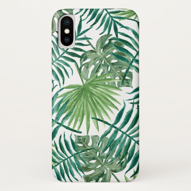 Capa Para iPhone, Case-Mate Folhas Tropicais (Verso)
