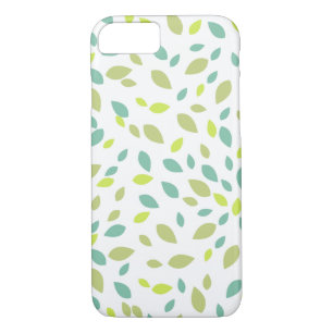Capa iPhone 8/ 7 Folhas (Verde)