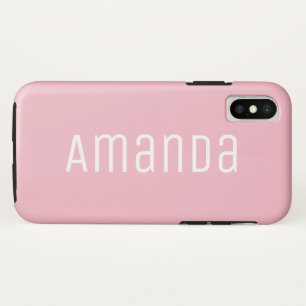 Capa Para iPhone Da Case-Mate Fonte Moderna em Rosa Negrito