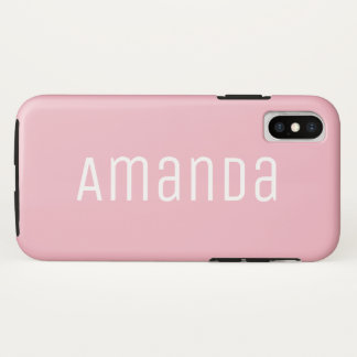 Capa Para iPhone Da Case-Mate Fonte Moderna em Rosa Negrito
