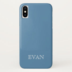 Capa Para iPhone Da Case-Mate Força AÉREA AZUL Fundo Sólido iPhone X Case