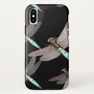 Capa Para iPhone X Força Aérea Dragonfly em preto