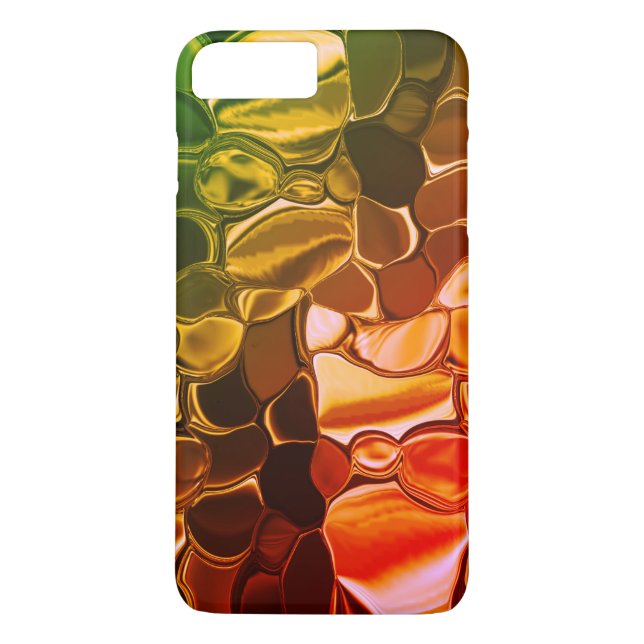 Capa Para iPhone, Case-Mate Formas redondas que migram de vermelho para esverd (Verso)