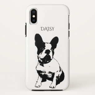 Capa Para iPhone Da Case-Mate Foto De Cão Personalizado, Bulldog Francês E Nome