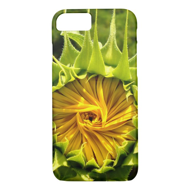 Capa Para iPhone, Case-Mate Foto de girassol amarelo elegante (Verso)