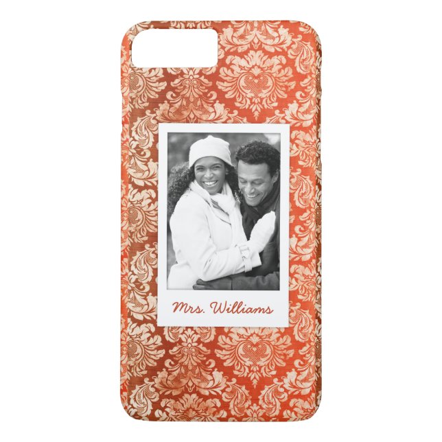 Capa Para iPhone, Case-Mate Foto feita sob encomenda & papel de parede floral (Verso)