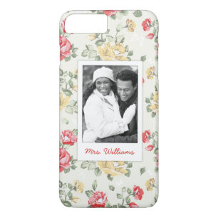 Capa Para iPhone Da Case-Mate Foto feita sob encomenda & rosas cor-de-rosa
