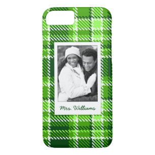 Capa iPhone 8/ 7 Foto feita sob encomenda & teste padrão Checkered