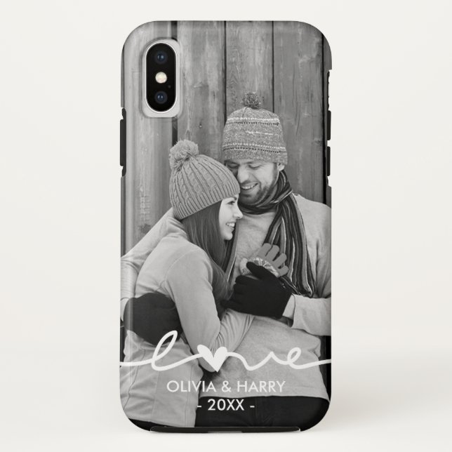 Capa Para iPhone, Case-Mate Foto Personalizada com Letra de Amor (Verso)