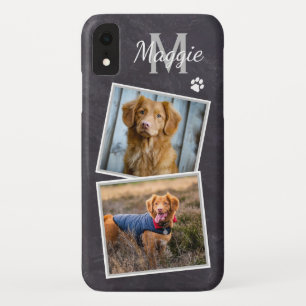 Capa Para iPhone Da Case-Mate Foto personalizada Na moda Pet Cat Dog Monograma F