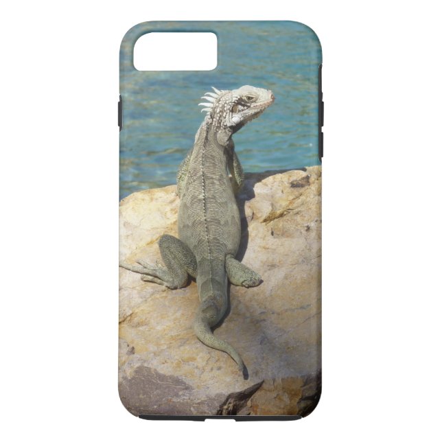 Capa Para iPhone, Case-Mate Fotografia da vida selvagem tropical de Iguana na  (Verso)