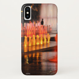Capa Para iPhone X fotografia, silhueta homem