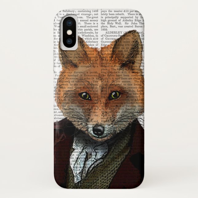 Capa Para iPhone, Case-Mate Fox Retrato 2 (Verso)