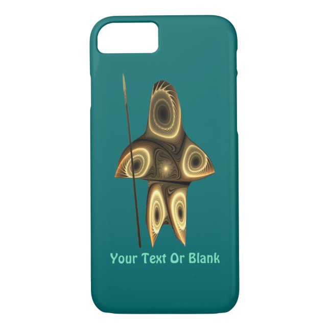 Capa Para iPhone, Case-Mate Fractal Inuit Hunter (Verso)