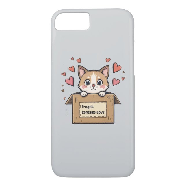 Capa Para iPhone, Case-Mate Fragile: Contains Love (Verso)