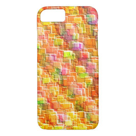 Capa iPhone 8/ 7 Fragmentação exagerada de arremessos quadrados emb