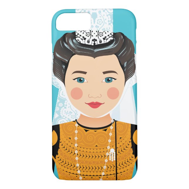 Capa Para iPhone, Case-Mate Francês, Bigoudène Matryoshka Case (Verso)