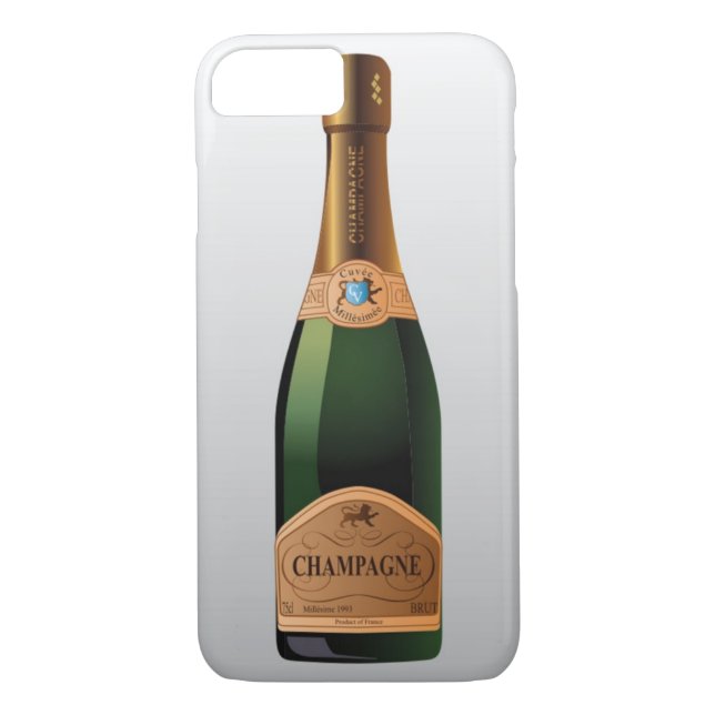 CAPA PARA iPhone, Case-Mate  FRASCO DE CHAMPAGNE (Verso)