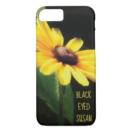 Capa iPhone 8/ 7 Frase amarela de Susan olhos pretos