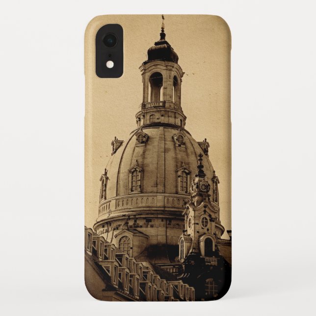 Capa Para iPhone, Case-Mate Frauenkirche Dresden - Vintage (Verso)