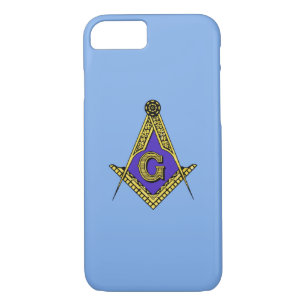 Capa iPhone 8/ 7 Freemason (azul)