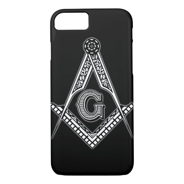 Capa Para iPhone, Case-Mate Freemason (preto) (Verso)