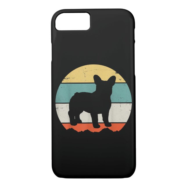 Capa Para iPhone, Case-Mate French Gift | Presente para o Bulldog Francês Vint (Verso)