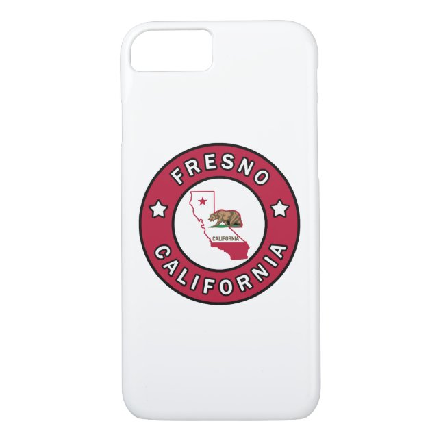 Capa Para iPhone, Case-Mate Fresno California (Verso)