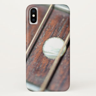 Capa Para iPhone X Frete de Violão Acústico