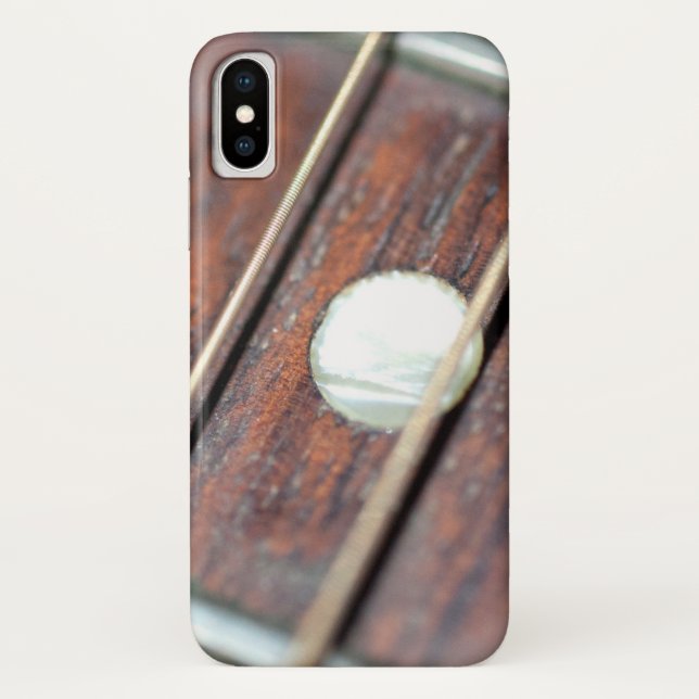 Capa Para iPhone, Case-Mate Frete de Violão Acústico (Verso)