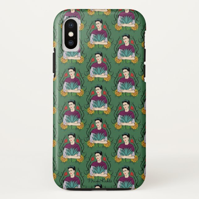 Capa Para iPhone, Case-Mate Frida Kahlo| Padrão De Lindo Do México (Verso)