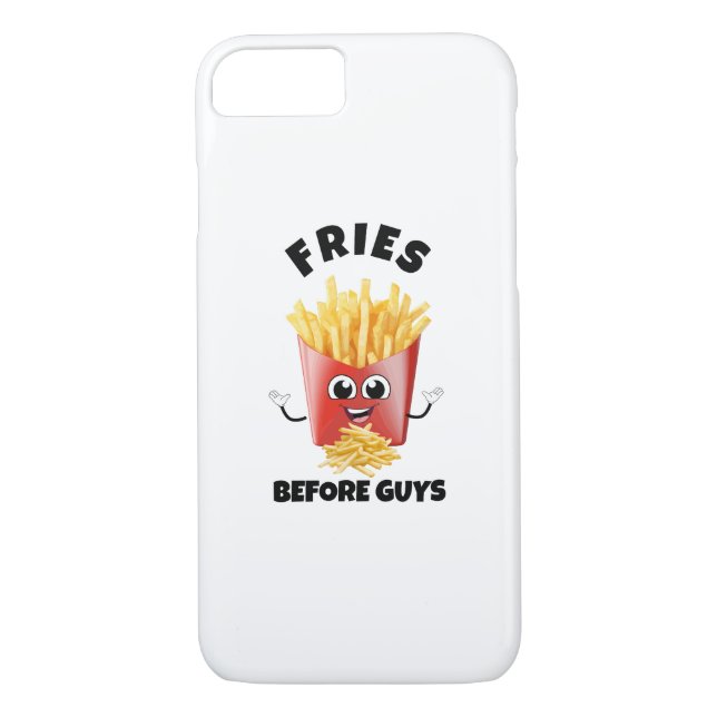 Capa Para iPhone, Case-Mate Fries franceses bonitos Cartoon Hoodie &Tee - Comi (Verso)