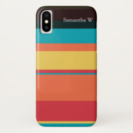 Capa Para iPhone X Frutado - Tons Tropicais