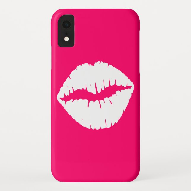Capa Para iPhone, Case-Mate Fumaça rosa e branca (Verso)