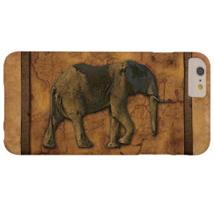 Capa Barely There Para iPhone 6 Plus Fundo Africano Elefante e Russo