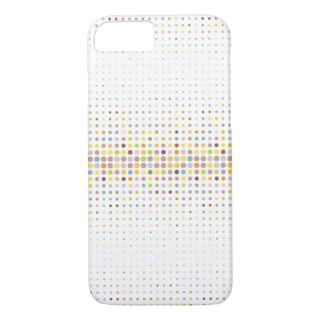 Capa Para iPhone, Case-Mate Fundo colorido do ponto (Verso)