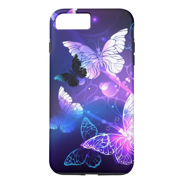 Capa Para iPhone, Case-Mate Fundo com Borboletas Noturnas (Verso)