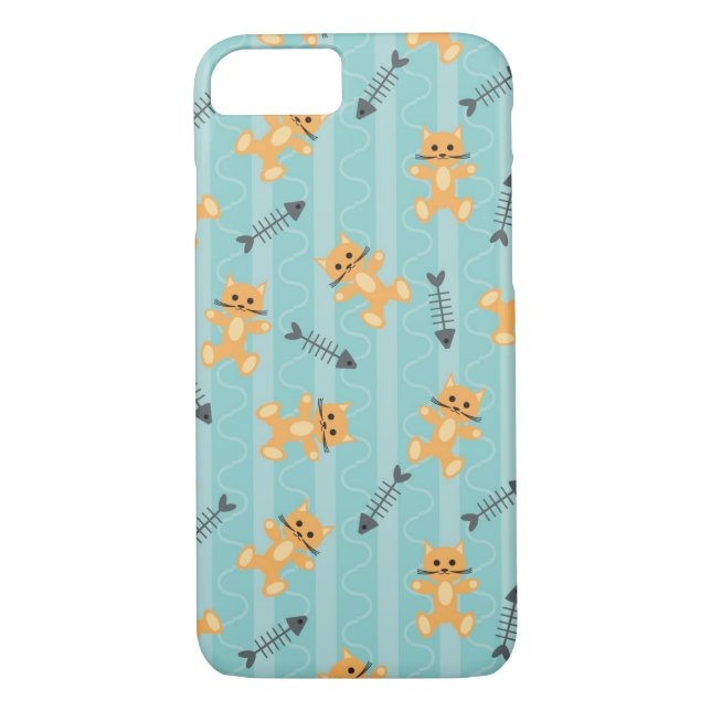 Capa Para iPhone, Case-Mate fundo com gatos (Verso)