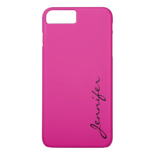 Capa iPhone 8 Plus/7 Plus Fundo cor-de-rosa da Barbie
