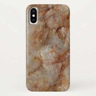 Capa Para iPhone Da Case-Mate Fundo da Pedra Marble Brown Faux