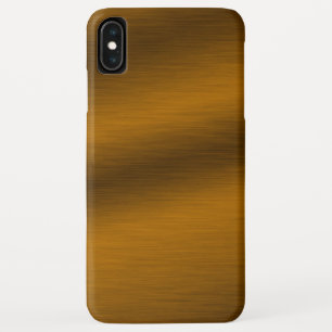 Capa Para iPhone Da Case-Mate Fundo de aparência do bronze escovado