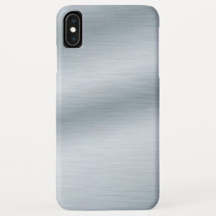Capa Para iPhone Da Case-Mate Fundo de aparência prateada escovada