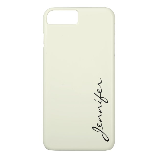 Capa Para iPhone, Case-Mate Fundo de cor bege (Verso)